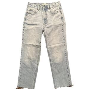 Stradivarius Jeans Womens Light Wash Blue Size 4 M